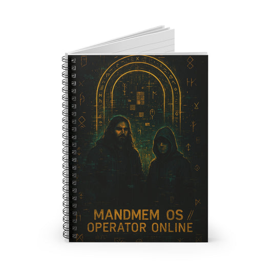 MANDEM OS Operator  Notebook - Ruled Line